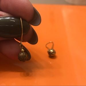 Rose Ball Drop Earring